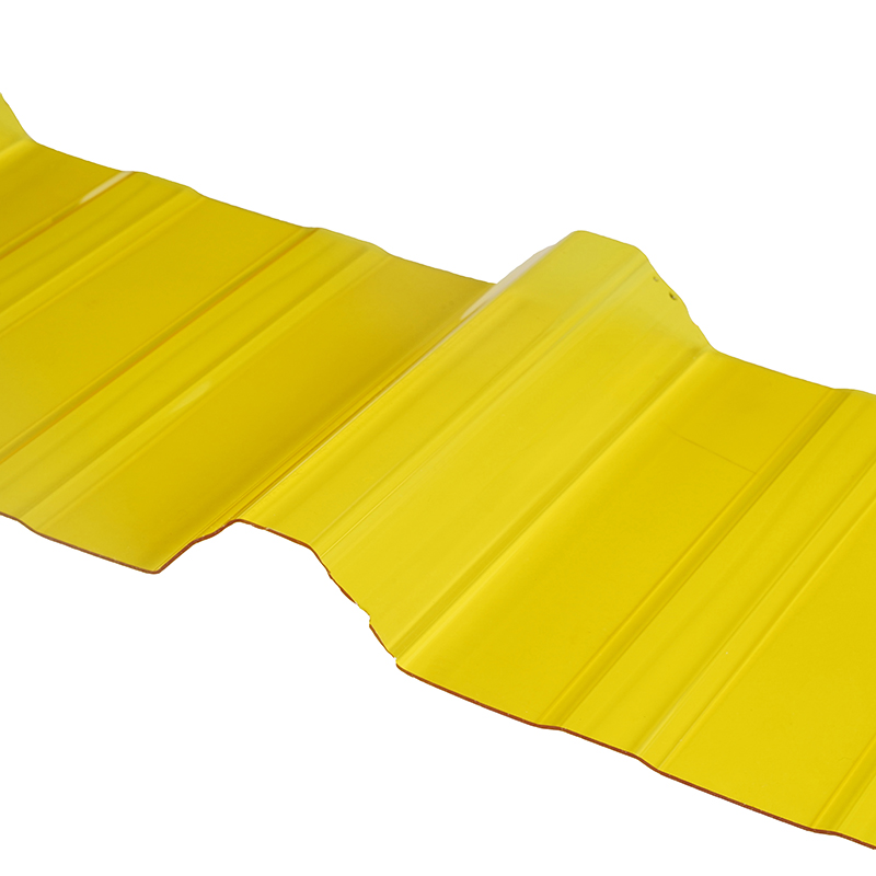Trapezoidal polycarbonate roof/wall tile