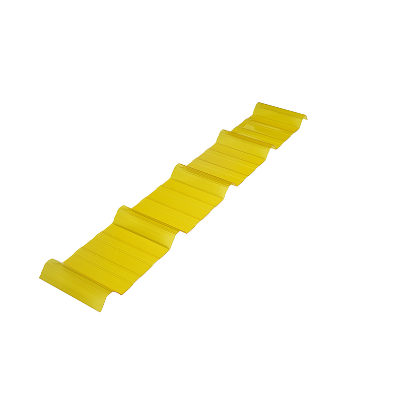 Trapezoidal polycarbonate roof/wall tile