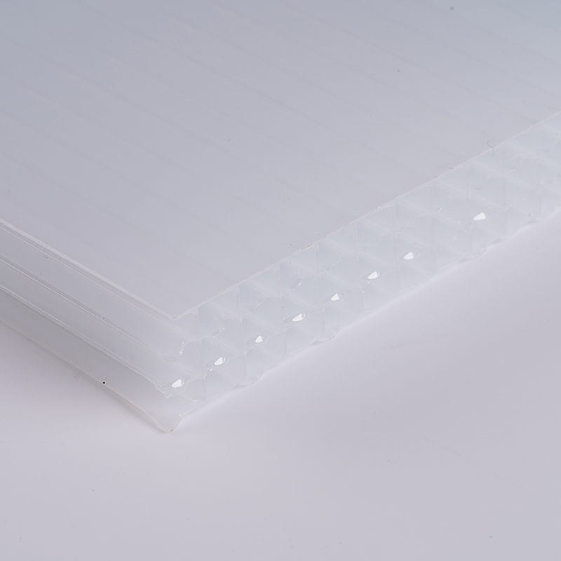 Four layer hollow board