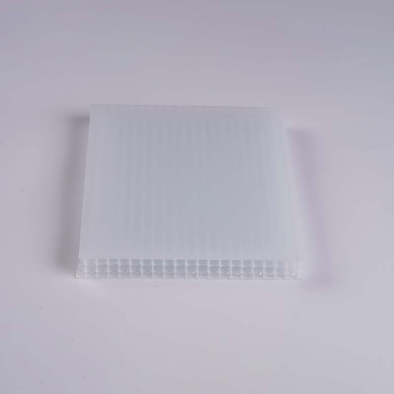 Four layer hollow board